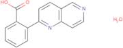 2-(1,6-Naphthyridin-2-yl)benzoic acid hydrate