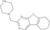2-(Piperazin-1-ylmethyl)-5,6,7,8-tetrahydro-[1]benzothiolo[2,3-d]pyrimidine