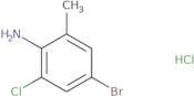 4-Bromo-2-chloro-6-methylaniline hydrochloride