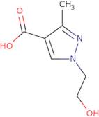 1-(2-Hydroxyethyl)-3-methyl-1H-pyrazole-4-carboxylic acid