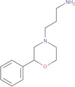 [3-(2-Phenylmorpholin-4-yl)propyl]amine