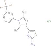 4-{2,5-Dimethyl-1-[3-(trifluoromethyl)phenyl]-1H-pyrrol-3-yl}-1,3-thiazol-2-amine hydrochloride