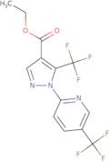 Ethyl 5-(trifluoromethyl)-1-[5-(trifluoromethyl)pyridin-2-yl]-1H-pyrazole-4-carboxylate