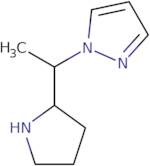 1-[1-(Pyrrolidin-2-yl)ethyl]-1H-pyrazole