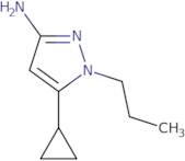 5-Cyclopropyl-1-propyl-1H-pyrazol-3-amine