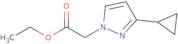 Ethyl 2-(3-cyclopropyl-1H-pyrazol-1-yl)acetate