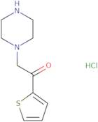 2-(Piperazin-1-yl)-1-(thiophen-2-yl)ethan-1-one hydrochloride