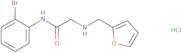 N-(2-Bromophenyl)-2-[(2-furylmethyl)amino]acetamide hydrochloride