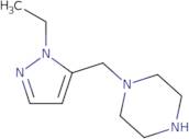 1-[(1-Ethyl-1H-pyrazol-5-yl)methyl]piperazine