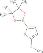 4,4,5,5-Tetramethyl-2-[5-(methylsulfanyl)thiophen-2-yl]-1,3,2-dioxaborolane