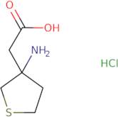 2-(3-Aminothiolan-3-yl)acetic acid hydrochloride