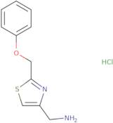 [2-(Phenoxymethyl)-1,3-thiazol-4-yl]methanamine hydrochloride