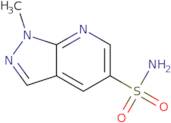 1-Methyl-1H-pyrazolo[3,4-b]pyridine-5-sulfonamide