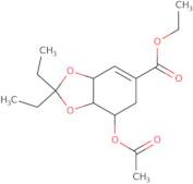 3,4-o-(Diethylmethylidene) shikimic acid ethyl ester acetate