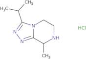 8-Methyl-3-(propan-2-yl)-5H,6H,7H,8H-[1,2,4]triazolo[4,3-a]pyrazine hydrochloride