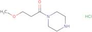 3-Methoxy-1-(piperazin-1-yl)propan-1-one hydrochloride