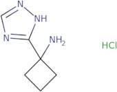 1-(4H-1,2,4-Triazol-3-yl)cyclobutan-1-amine hydrochloride