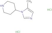 4-(5-Methyl-1H-imidazol-1-yl)piperidine dihydrochloride