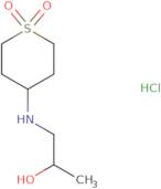 1-​[(Tetrahydro-​1,​1-​dioxido-​2H-​thiopyran-​4-​yl)​amino]​-​2-​propanol hydrochloride