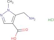 5-(Aminomethyl)-1-methyl-1H-pyrazole-4-carboxylic acid hydrochloride