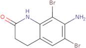 7-Amino-6,8-dibromo-1,2,3,4-tetrahydroquinolin-2-one