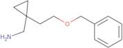 {1-[2-(Benzyloxy)ethyl]cyclopropyl}methanamine