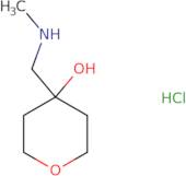 4-[(Methylamino)methyl]oxan-4-ol hydrochloride