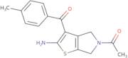1-[2-Amino-3-(4-methylbenzoyl)-4H,5H,6H-thieno[2,3-c]pyrrol-5-yl]ethan-1-one