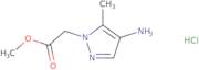 Methyl 2-(4-amino-5-methyl-1H-pyrazol-1-yl)acetate hydrochloride