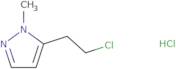 5-(2-Chloroethyl)-1-methyl-1H-pyrazole hydrochloride