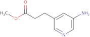 Methyl 3-(5-aminopyridin-3-yl)propanoate