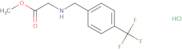Methyl 2-({[4-(trifluoromethyl)phenyl]methyl}amino)acetate hydrochloride