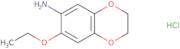 7-Ethoxy-2,3-dihydro-1,4-benzodioxin-6-amine hydrochloride