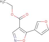 Ethyl 5-(furan-3-yl)-1,2-oxazole-4-carboxylate