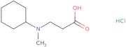 3-[Cyclohexyl(methyl)amino]propanoic acid hydrochloride