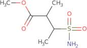 Methyl 2-methyl-3-sulfamoylbutanoate