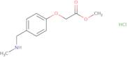 Methyl 2-{4-[(methylamino)methyl]phenoxy}acetate hydrochloride