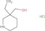 (3-Ethylpiperidin-3-yl)methanol hydrochloride
