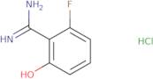 2-Fluoro-6-hydroxybenzene-1-carboximidamide hydrochloride