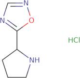 5-(Pyrrolidin-2-yl)-1,2,4-oxadiazole hydrochloride