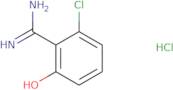 2-Chloro-6-hydroxybenzene-1-carboximidamide hydrochloride