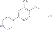 5,6-Dimethyl-3-(piperazin-1-yl)-1,2,4-triazine hydrochloride