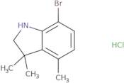7-Bromo-3,3,4-trimethyl-2,3-dihydro-1H-indole hydrochloride