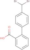 4-(Dibromomethyl)-[1,1-biphenyl]-2-carboxylic acid