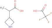 2-(Azetidin-3-yl)propanoic acid, trifluoroacetic acid