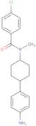 4-Chloro-[N-methyl-N-4-(4-aminophenyl)cyclohexyl]benzamide
