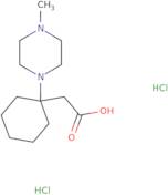 2-[1-(4-Methylpiperazin-1-yl)cyclohexyl]acetic acid dihydrochloride