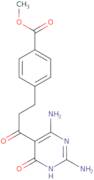 Methyl 4-[3-(2,4-diamino-1,6-dihydro-6-oxo-5-pyrimidinyl)-3-oxopropyl]benzoate