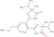 2,3-Bis(1,5-dihydro-5-methyl-5-(1-methylethyl-4H-imadazol-4-one)-5-methoxymethyl pyridine