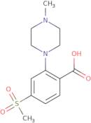 2-(4-Methylpiperazin-1-yl)-4-(methylsulfonyl)benzoic Acid
